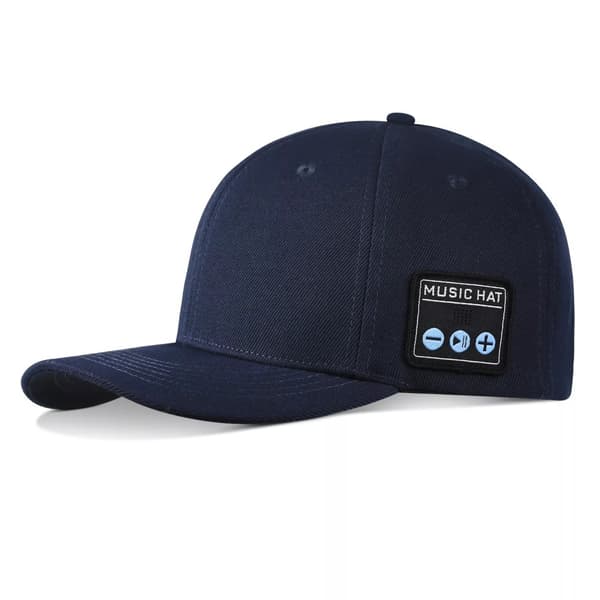 INF YX2 Bluetooth-kuulokkeiden baseball-lippis - musta Musta0