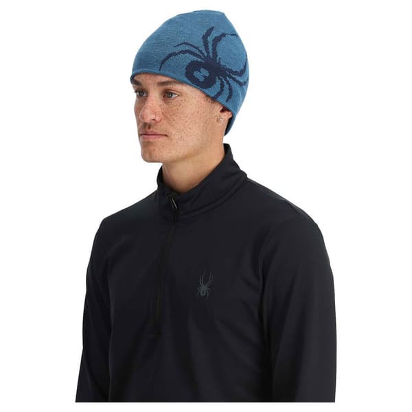 Spyder Reversible Innsbruck Mössa Blå  Man