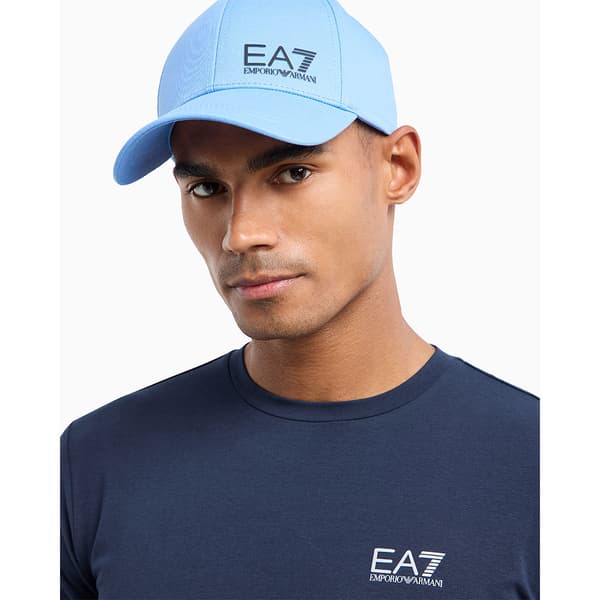 Ea7 Emporio Armani Train Core Id Logo Baseballkeps Blå S Man