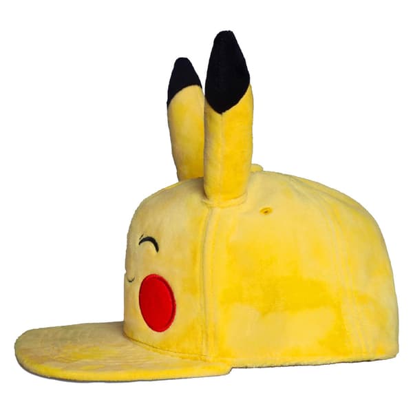Pokemon Smiling Pikachu Novelty Baseball Cap One Size
