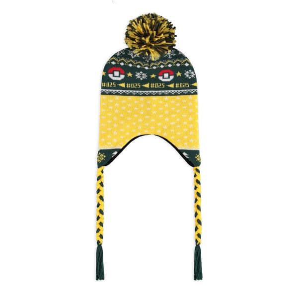 Pokemon Pikachu Novelty Sherpa Beanie One Size