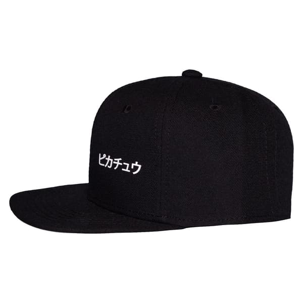 Pokemon Japanese Text Snapback Baseball Cap One Size