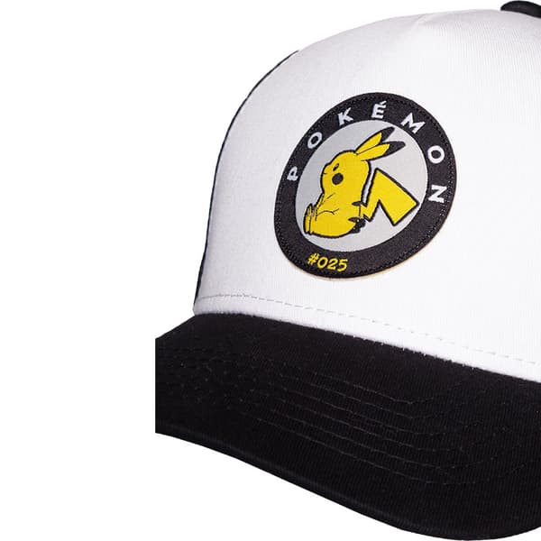 Pokemon Pikachu Patch Logo Snapback Baseball Cap One Size