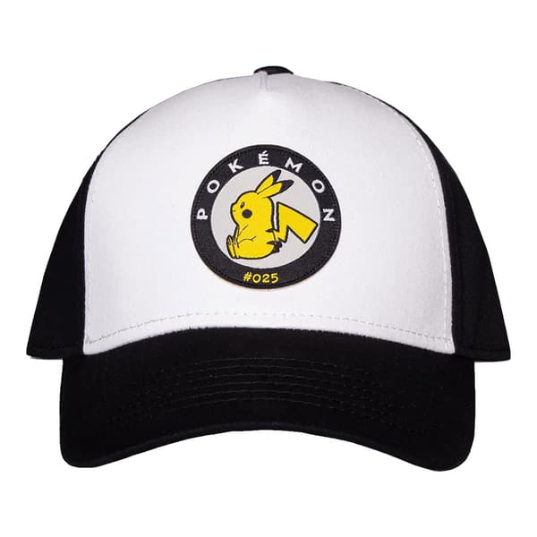 Pokemon Pikachu Patch Logo Snapback Baseball Cap One Size