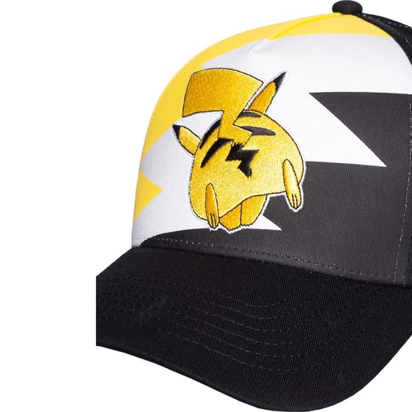 Pokemon Electric Pikachu Strapback Baseball Cap One Size