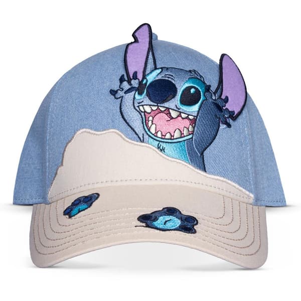 Lilo And Stitch Beach Day Stitch Novelty Baseball Cap One Size