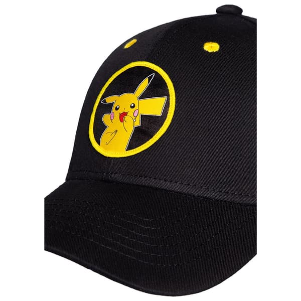 Pokemon Pikachu #025 Strapback Baseball Cap One Size