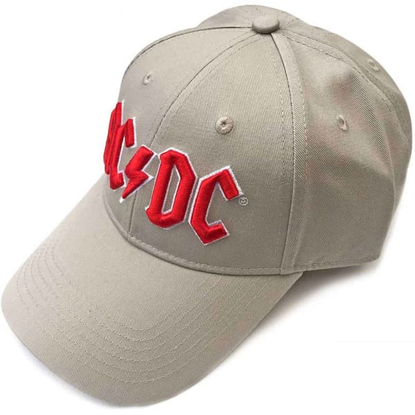AC/DC Red Voltage Band Logo Baseball Cap One Size