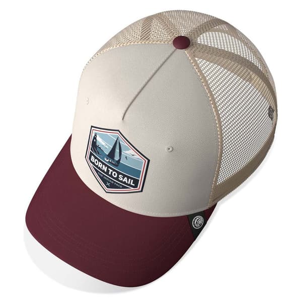 The Indian Face Born To Sail Truckerhat Brun Mand
