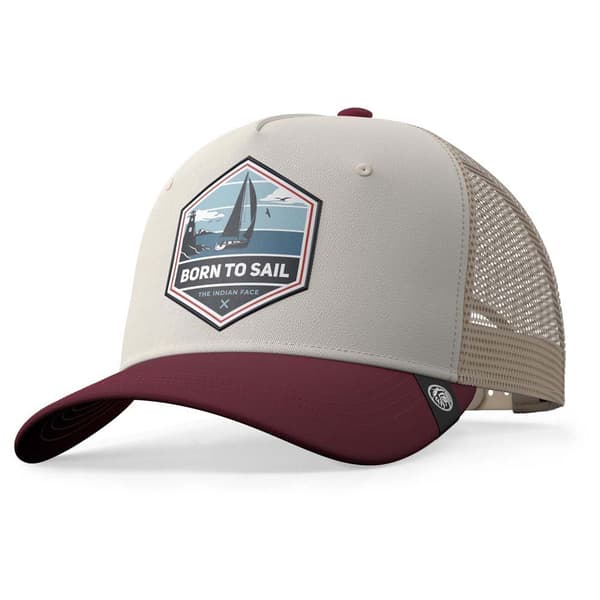 The Indian Face Born To Sail Truckerhat Brun  Mand