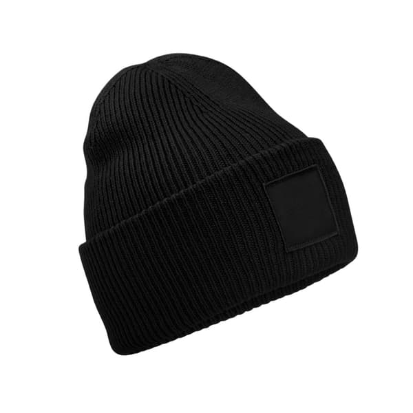 Beechfield Unisex Adult Tonal Patch Deep Cuffed Beanie