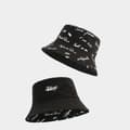Miniatyrbillede 3 af 8: INF Unisex Bucket Hat Sort med hvid tekst
