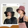 Miniatyrbillede 2 af 4: INF Vintage Bucket Hat