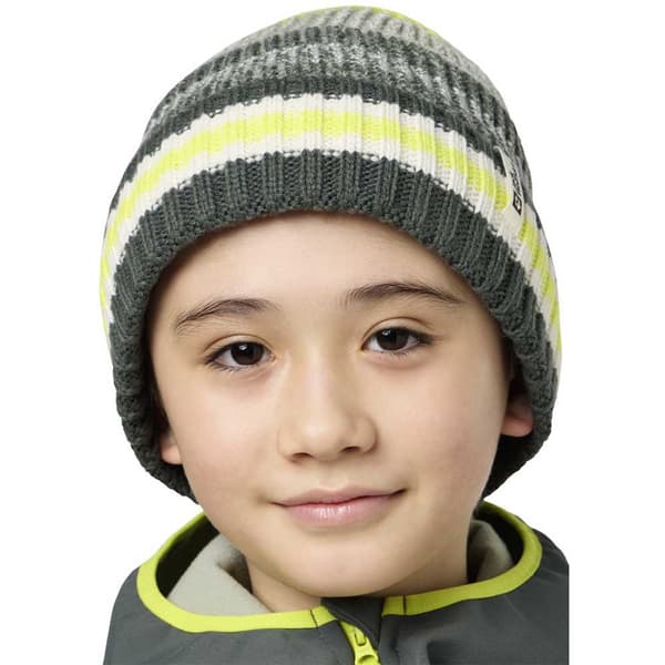 Jack Wolfskin Night Hiker Beanie Grøn S Dreng