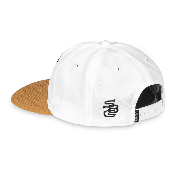 Grimey X Sk8land Unstructured Snapback-kasket Hvid Mand