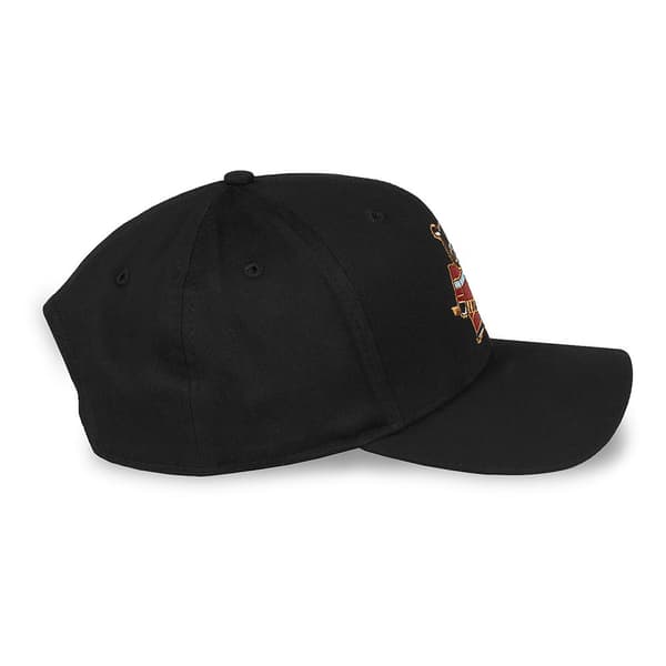 Grimey The Lower Depths Curved Snapback-kasket Sort Mand