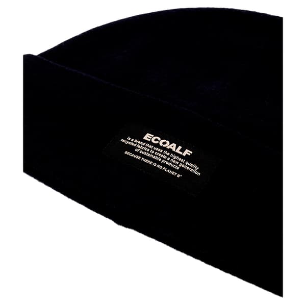 Ecoalf Thin Beanie Sort  Mand