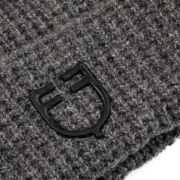 Equestro Knitted Pattern Mössa Grå  Man