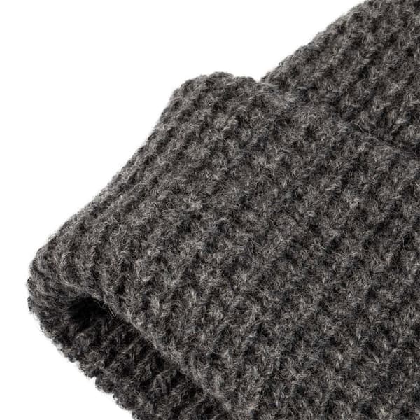 Equestro Knitted Pattern Mössa Grå  Man