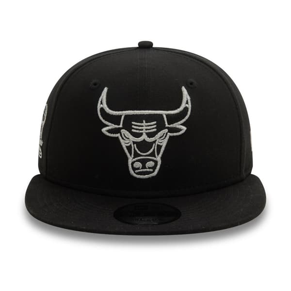 New Era Metallic Outli9fifty Chicago Bulls Keps Svart S-M Man