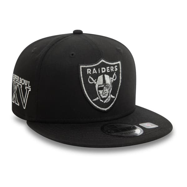 New Era Metallic Outli9fifty Las Vegas Raiders Kasket Sort S-M Mand