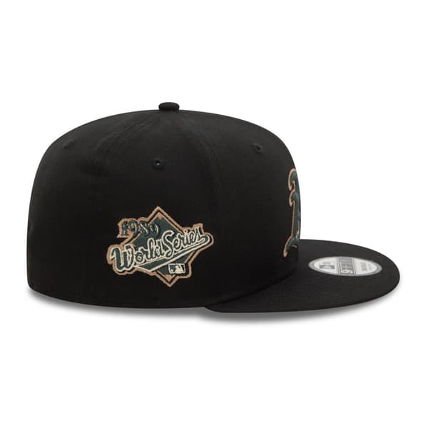 New Era Seasonal Ws 9fifty Oakland Athletics Keps Svart S-M Man