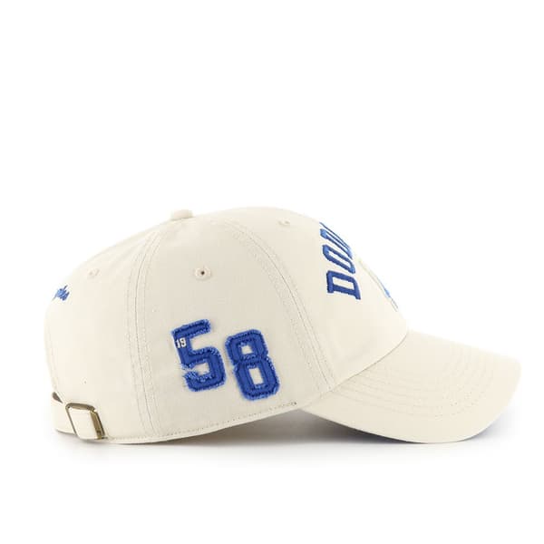 47 Mlb Los Angeles Dodgers Clubhouse Faber Clean Up Kasket Hvid  Mand