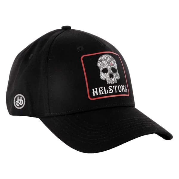 Helstons Bones Kasket Sort  Mand