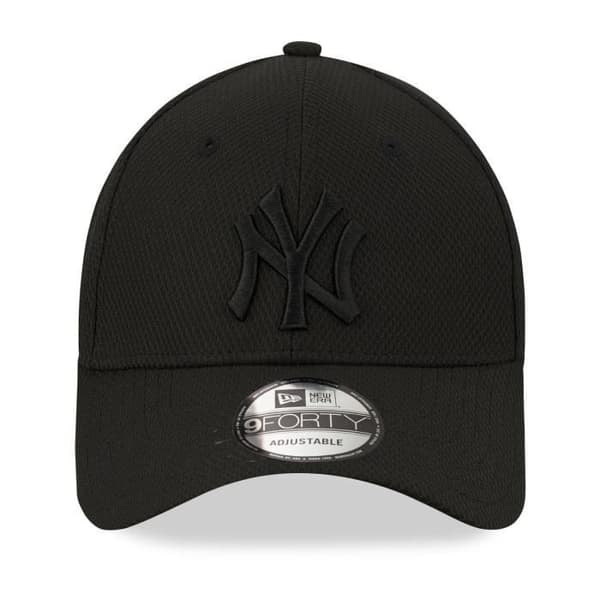 New Era 39Thirty Stretch Diamond Tech Cap - New York Yankees - Svart - Herr - Sportkläder