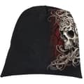 Miniatyrbild 1 av 3: Spiral Skull Shoulder Wrap Beanie