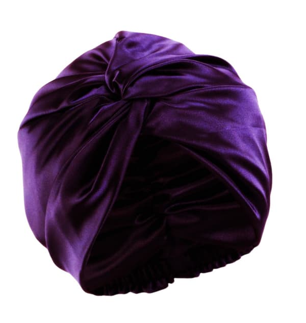 100% Mulberry Silk Sovehue til Kvinder, Dobbelt Lag Silke Nattesovehue