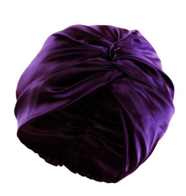 100% Mulberry Silk Sovehue til Kvinder, Dobbelt Lag Silke Nattesovehue