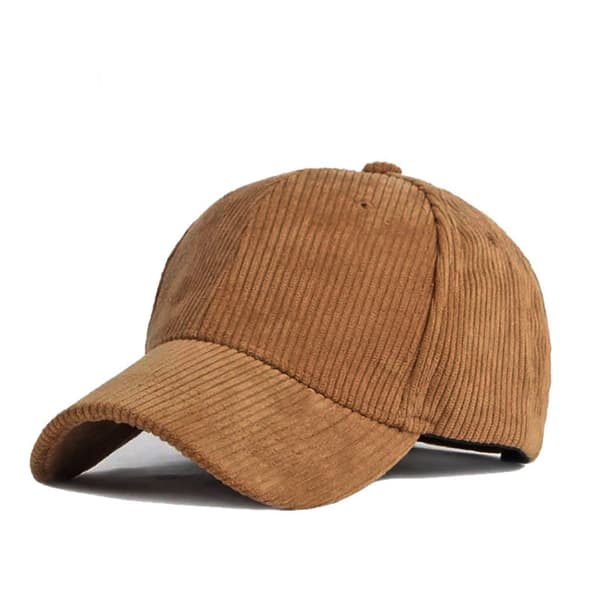 INF Baseballkeps i manchestertyg för vuxna (56-60 cm) Brun