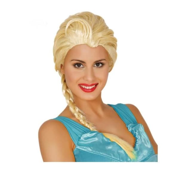 Peruk - Disney Princesses - Ice Princess - Dam - Ljusblond - Inomhus