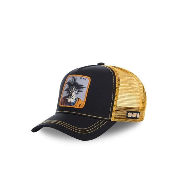 Barnkeps DRAGON BALL Z - CAPSLAB - Goku - Gul - Snapback - 50% Bomull 50% Polyester