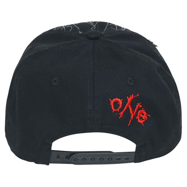 Metallica Skull One Distressed Baseball Cap One Size