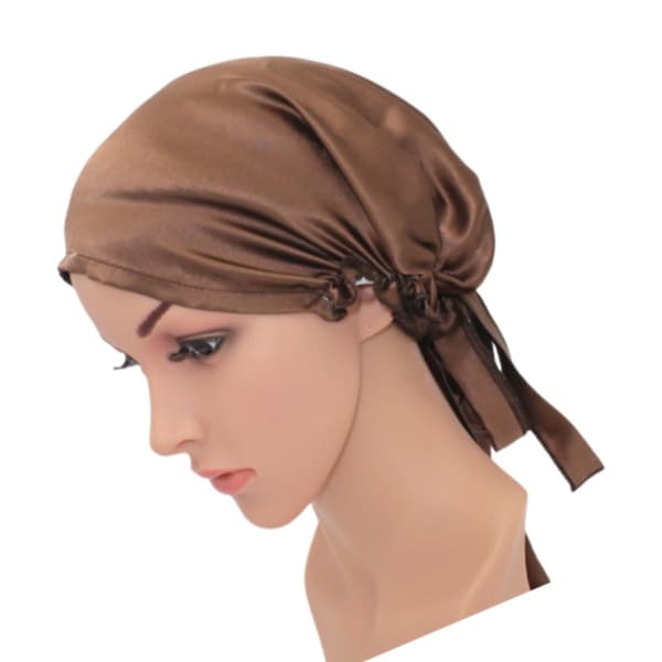 INF Silk Sleep Cap för hårvård - Andas och bekvämt