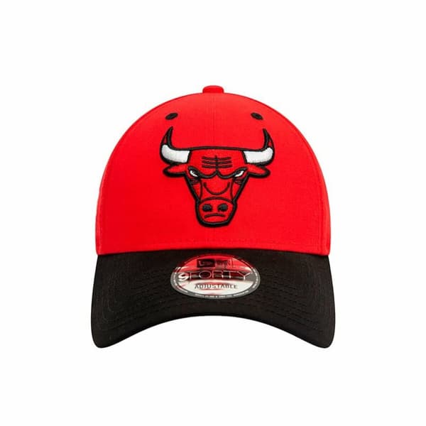 Hattu New Era NBA SIDE PATCH 9FORTY Chicago Bulls Punainen Yksi koko