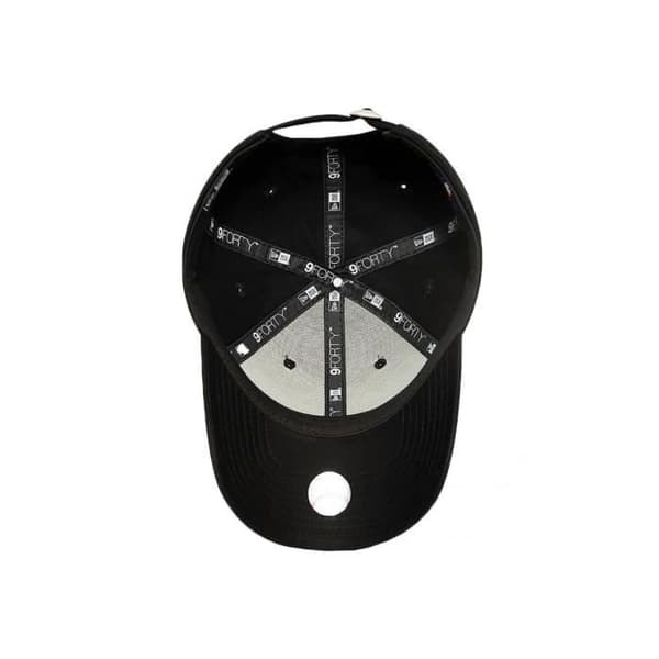 Barnkeps - New Era - Los Angeles - Svart - Broderad LA Dodgers logotyp - Justerbar