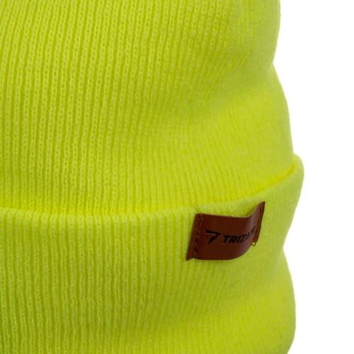 Hat med aftagelig LED-lampe Neongul