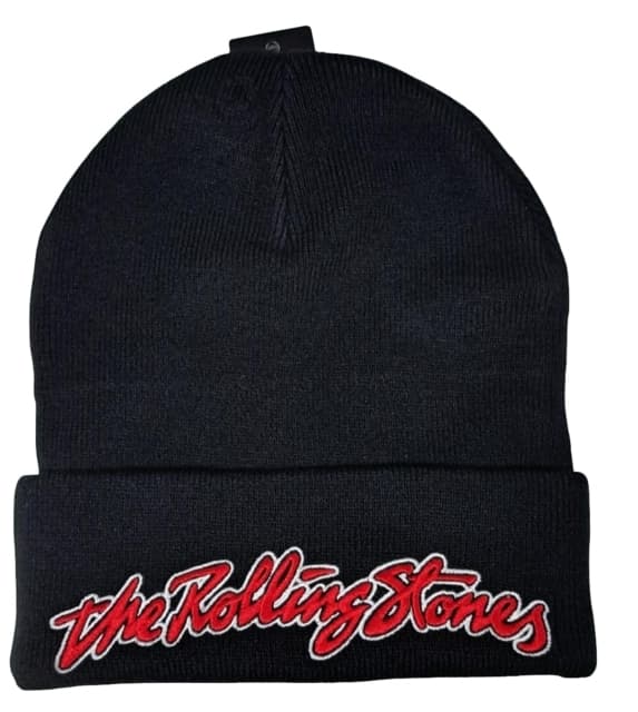Rolling Stones Unisex Beanie Hat: Classic Front