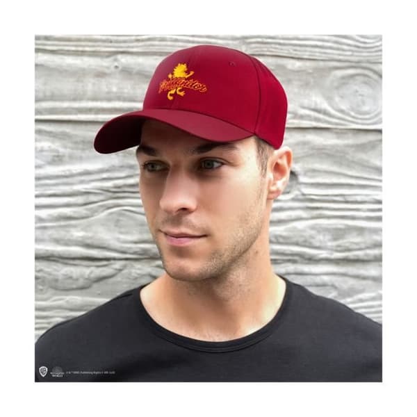 Basebollkeps Gryffindor - Cinereplicas - Harry Potter - Vit - Röd och guld - Bomull