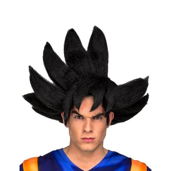 Perruk Goku Dragon Ball vuxen