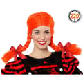 Miniatyrbild 1 av 2: Perruk Flicka Busig Orange