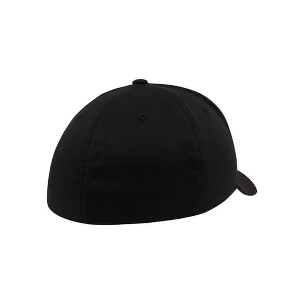 Casquette - Flexfit - Läderlapp - Konstläder - Svart - Unisex