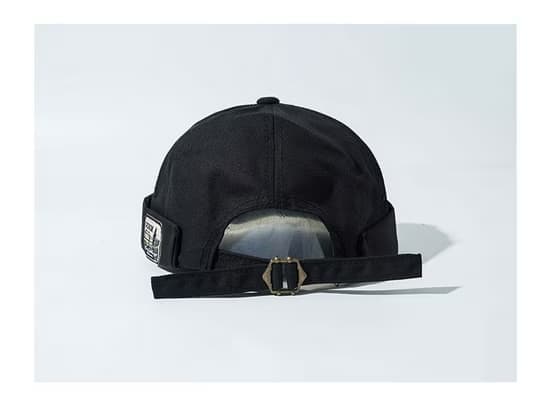 Kasket, Skipper's Hat, 100% Bomuld, Kort Flad Kasket Beanie Docker
