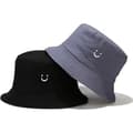 Miniatyrbild 1 av 4: Fiskarhatt Tvåsidig Bucket Hat med Smile - Unisex Solhatt för Sommar