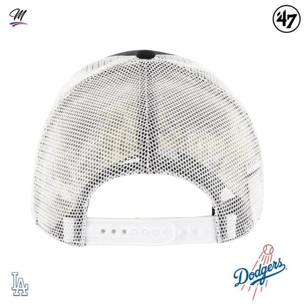 Keps - 47 Brand - Los Angeles Dodgers - Svart / Vit - Blandad bomull - Sportmode