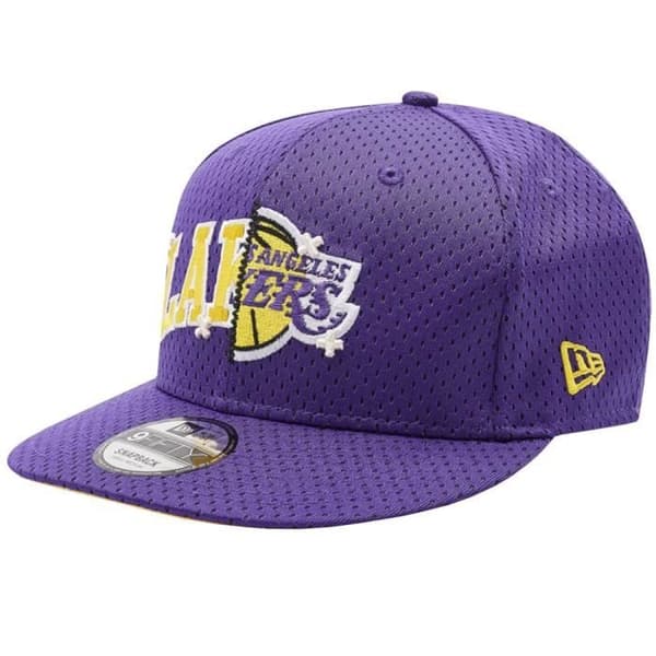 Beanies NEW ERA Nba Half Stitch 9FIFTY Los Angeles Lakers Keps Lila - Herr/Vuxen