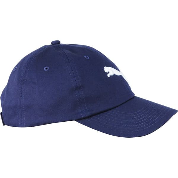 PUMA Keps mörkblå för kvinnor och män - Essential Cap Peacoat-Big Cat 208624